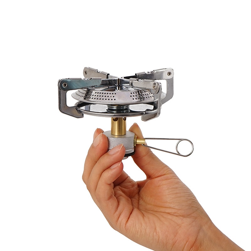 Outdoor Portable Gas Stove Fold Removable High Power Stove Multi Fuel Adjustable Energy-saving Stove Cooker Picnic Tools Camping
